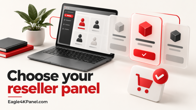 How to Order an Eagle IPTV or Eagle 4K Reseller Panel