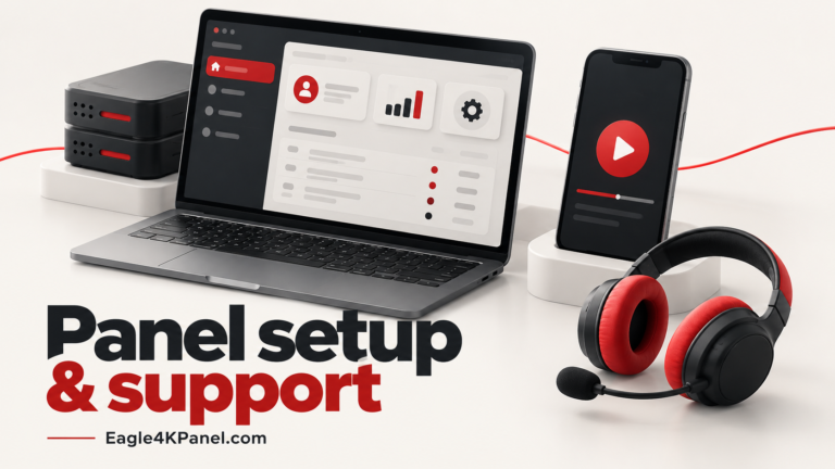 Eagle IPTV & Eagle 4K: Panel Login, Player and Support Checklist